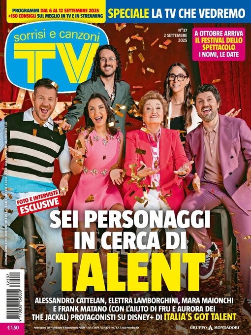 Title details for TV Sorrisi e Canzoni by Mondadori Media S.p.A., S.L.L. - Available